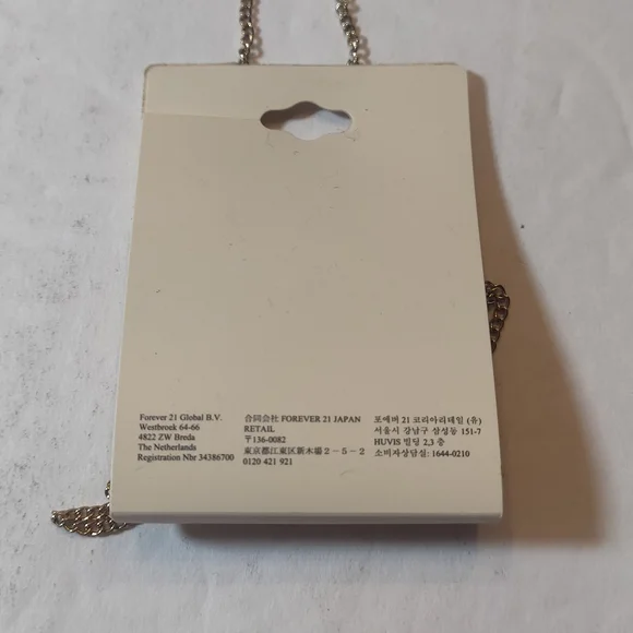 Forever 21 Gold-Tone Heart Necklace - Picture 5 of 6